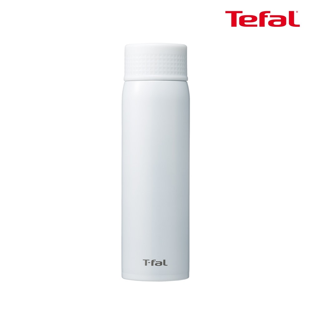 【Tefal 特福】Clean Mug 不鏽鋼輕巧隨行保溫杯500ml-牛奶白