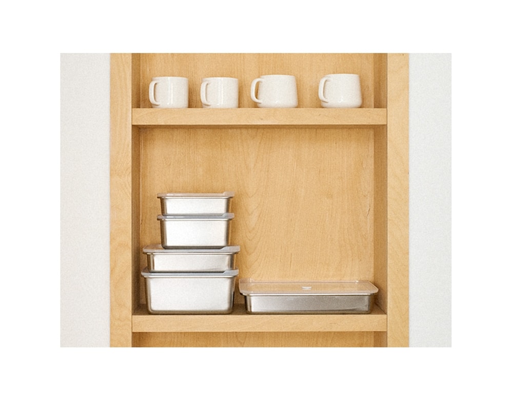 【韓國Toelton】316不銹鋼長方形保鮮盒-600ml