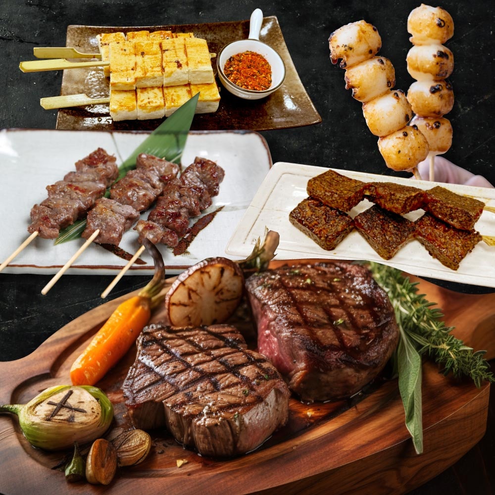 【赤豪家庭私廚】大份量全牛烤肉箱(1.9kg±10%/組)贈活凍南美白蝦1盒(中秋烤肉)