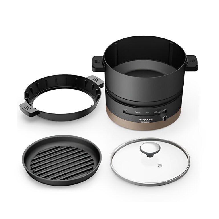 【HAGOOGI】日本品牌 三合一燒肉電火鍋- 黑色（HX-3715）-預購11/24陸續出貨