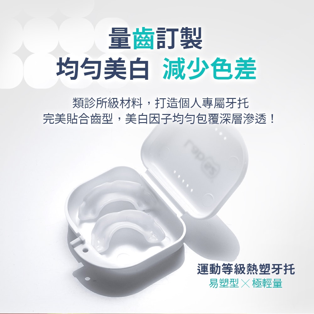 【Lab52 齒妍堂】美白抗染雙效組合(美齒面膜)