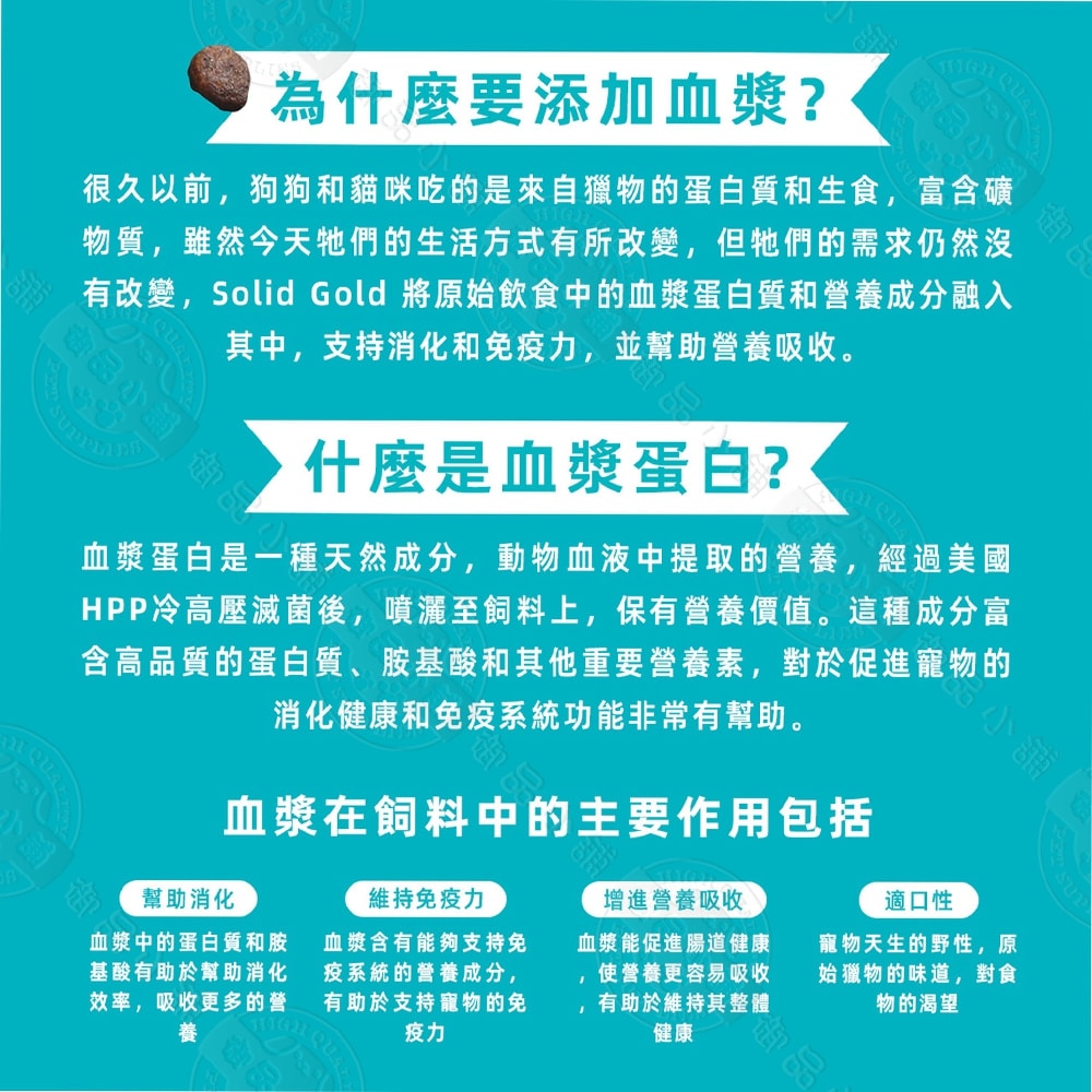 【素力高】血漿系列無穀犬 9.98kg 血漿能量錠 天然血漿蛋白