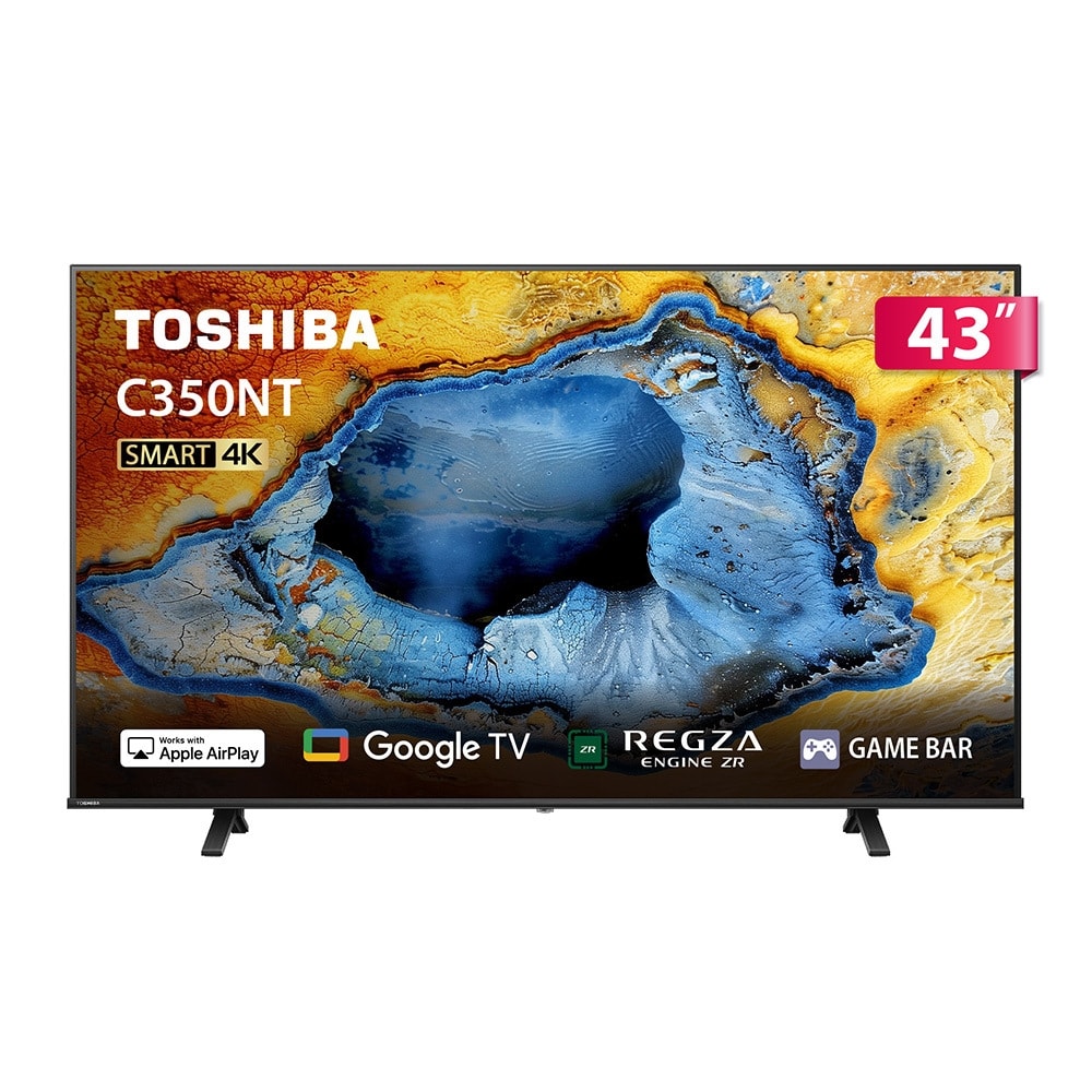 【TOSHIBA 東芝】43型 4K GOOGLE TV液晶顯示器43C350NT