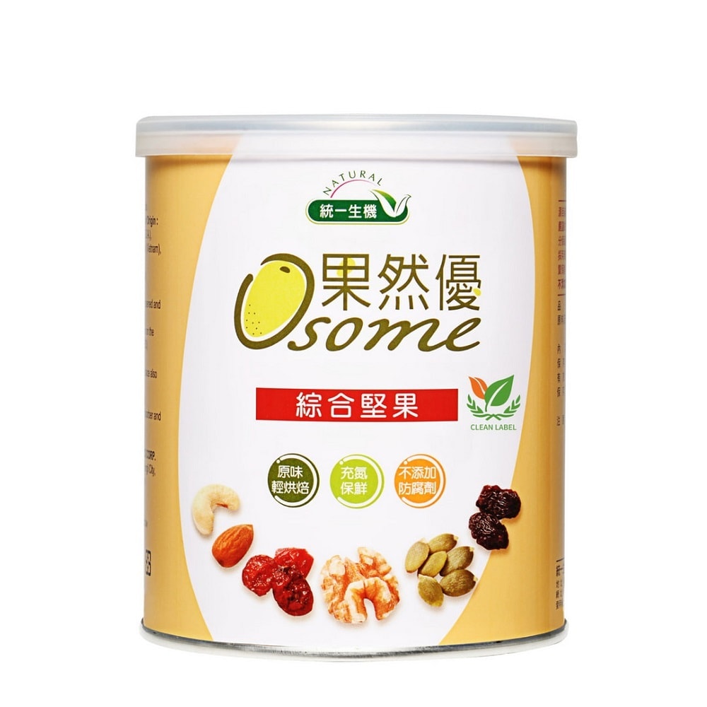 【統一生機】果然優綜合堅果(360g/罐)