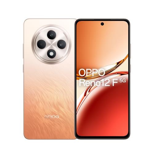 【OPPO】Reno12 F 5G (8G+256G) 6.67 吋 AI 手機 (原廠認證福利品)-暖橘
