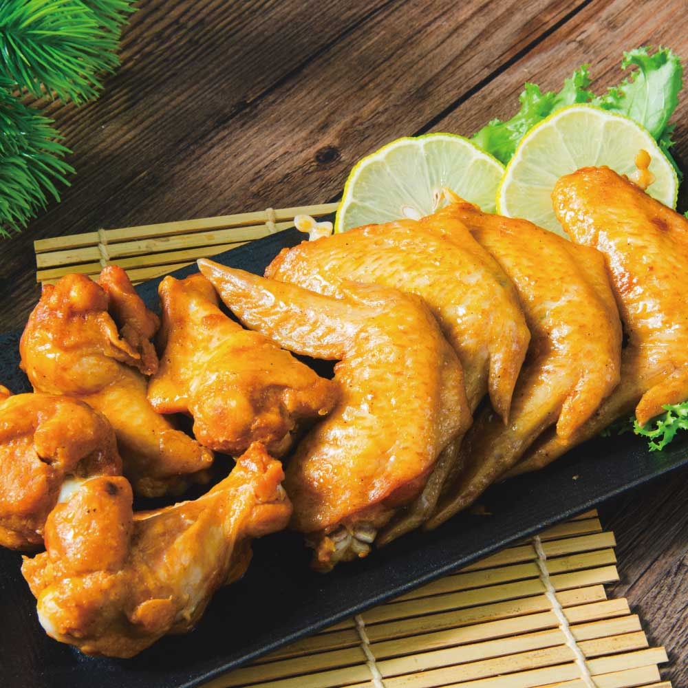 【鮮綠生活】(免運組)糖燻對翅(350g/包)*8包