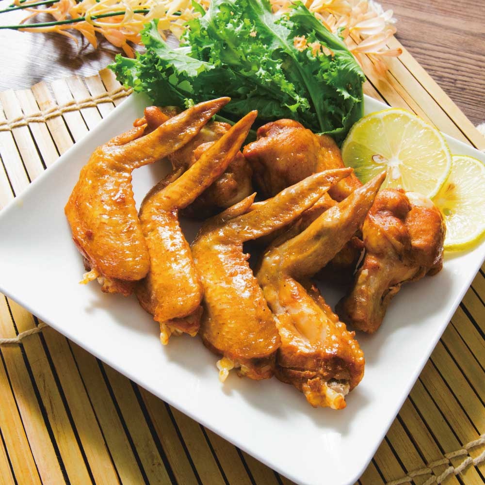 【鮮綠生活】(免運組)糖燻對翅(350g/包)*8包