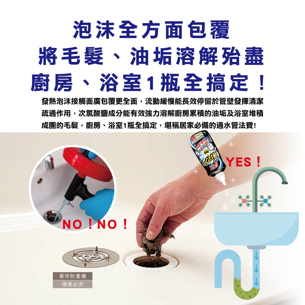 【日本小林製藥】Sanibon排水口去污消臭泡沫清潔劑補充瓶400ml/黑瓶(洗手台U型管溶解毛髮疏通凝膠,廚房管道除油垢免刷洗防堵塞洗劑)