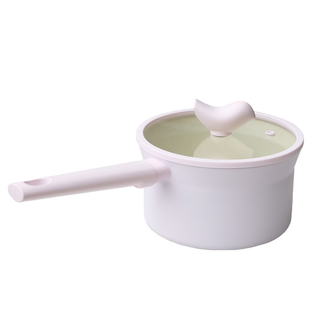 【Buderus】快樂鳥美型陶瓷厚底不沾鍋 三件組-甜心紫