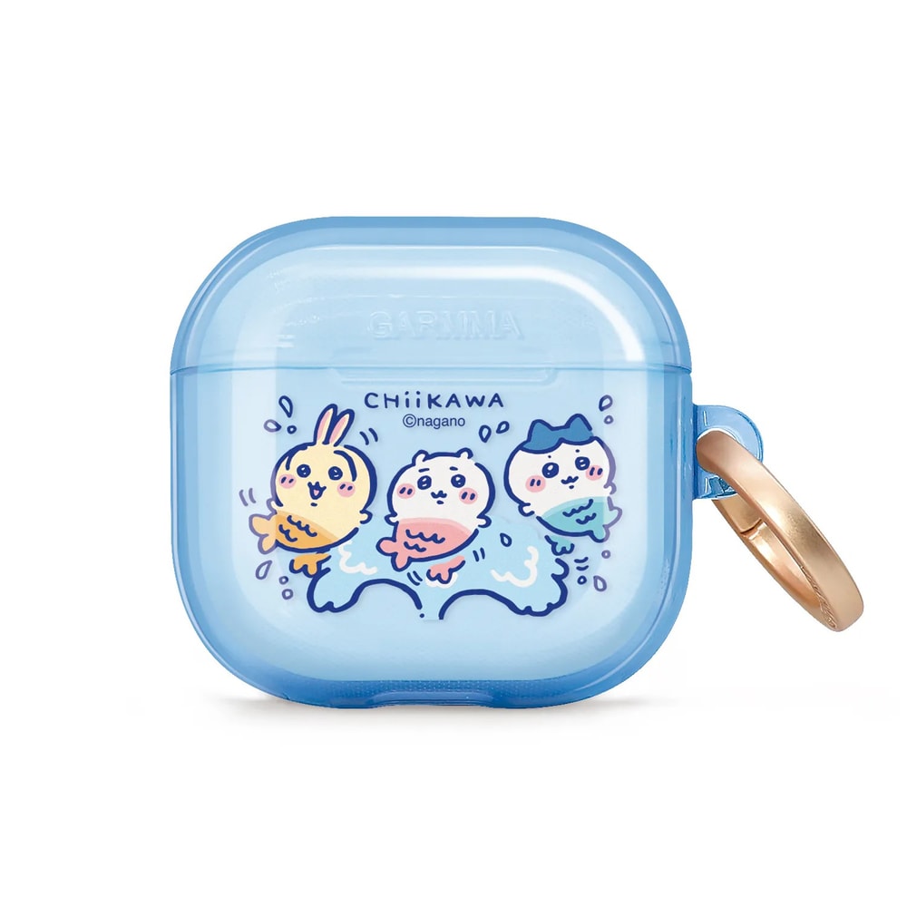 【GARMMA】吉伊卡哇 for AirPods 4 無線耳機保護套  美人魚 /賞花季  完美貼合 、防止刮傷、摔傷