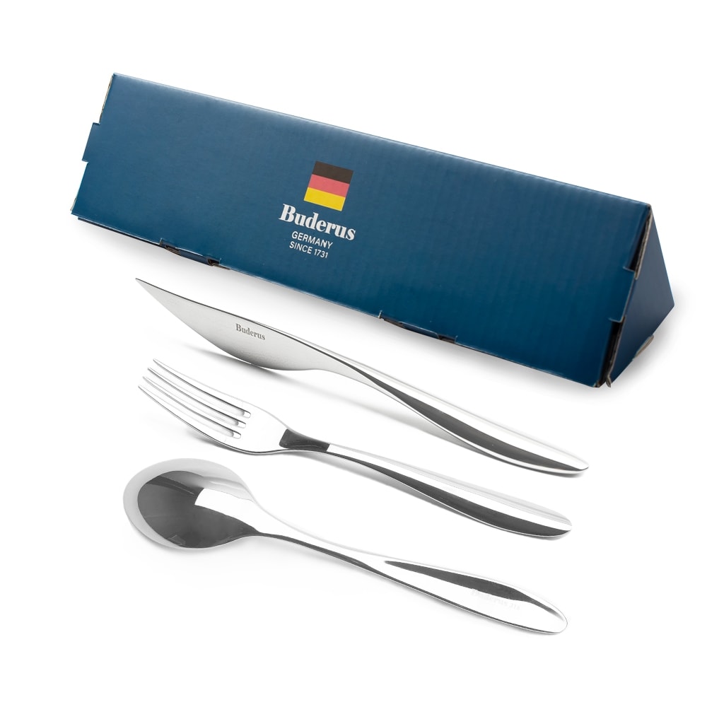 【Buderus】316不鏽鋼餐具 3件組-開拓者
