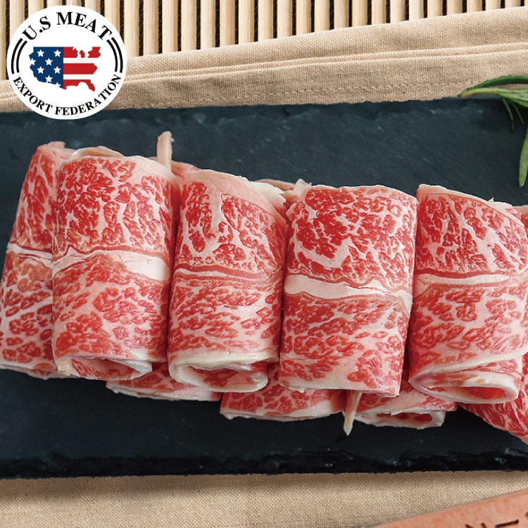 【勝崎生鮮】美國安格斯黑牛頂極無骨牛小排肉片(200公克/1盒)(6盒組)