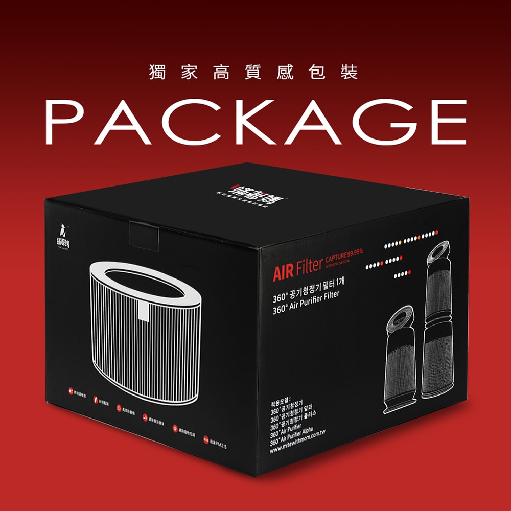 【蟎著媽】替換濾網 適用 LG 樂金 超級大白 空氣清淨機 AAFTDT101 AS551 AS101 AS601 AS651 AS951