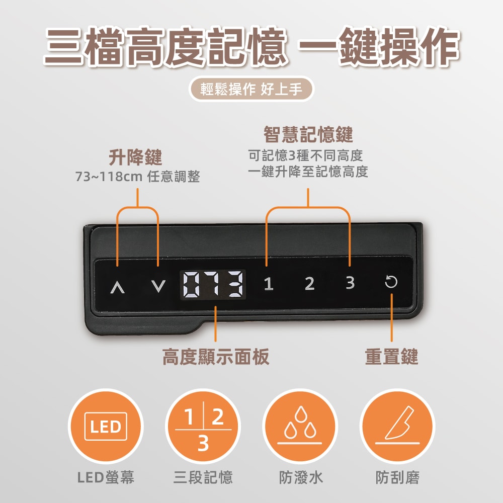 【慢慢家居】桌面可翻轉-多功能電動升降桌 120cm (E1級板材 電腦桌 辦公桌 成長桌 工作桌 繪圖桌)