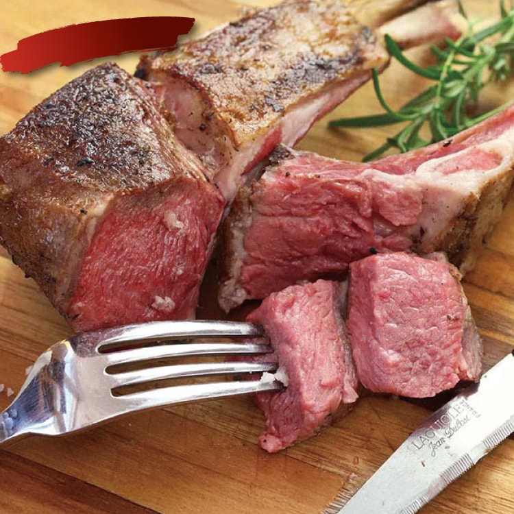 【勝崎生鮮】紐西蘭頂級小羊OP肋排2包組(540~600公克/1包)