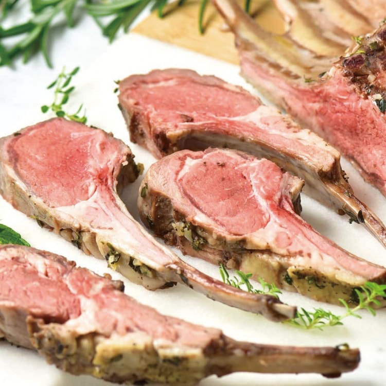 【勝崎生鮮】紐西蘭頂級小羊OP肋排2包組(540~600公克/1包)