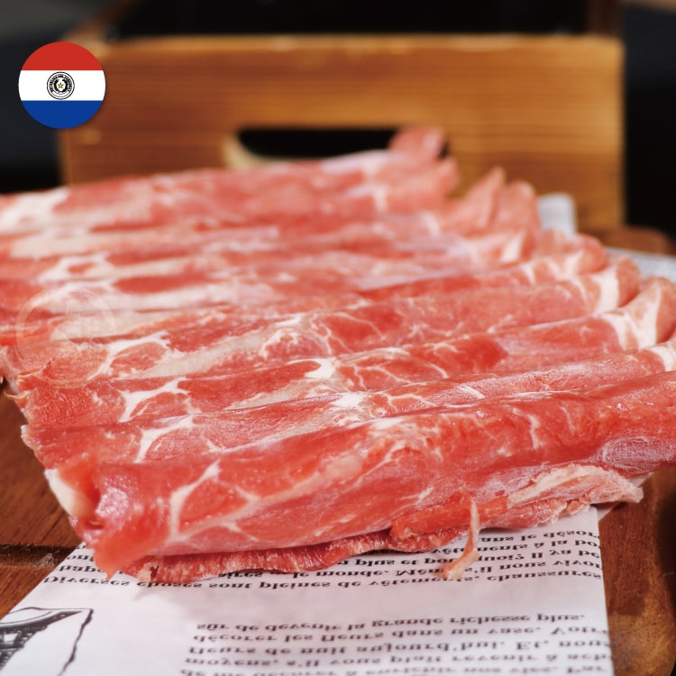 【勝崎生鮮】巴拉圭亞伯丁黑牛極鮮嫩肩牛肉片 8盒組(200公克/1盒)