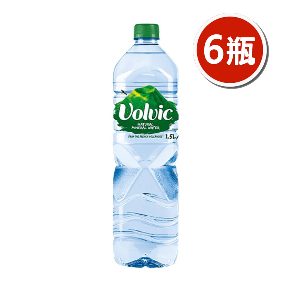 【Volvic 富維克】法國富維克礦泉水x6瓶 (1500ml/瓶)