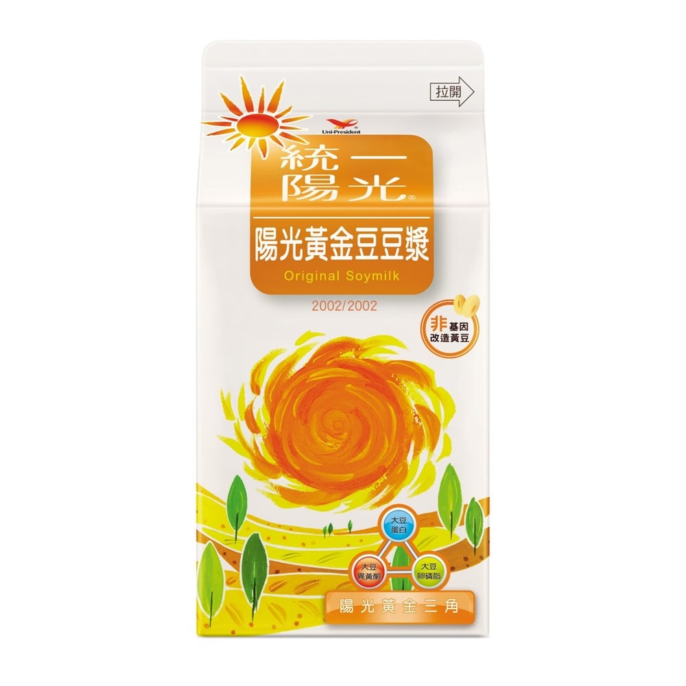 【統一】陽光陽光黃金豆豆漿400ml(冷藏專區需滿$399才能出貨)