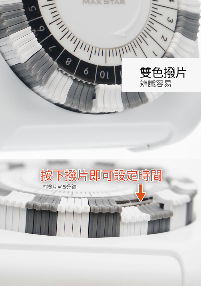 【太星電工】省電家族2P機械式定時器(2入) OTM406A*2