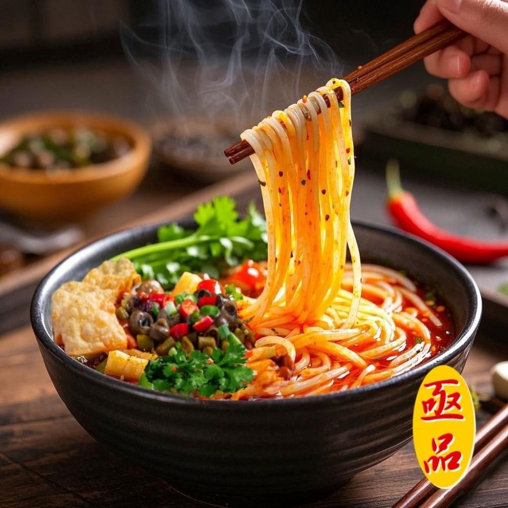 【亟品】油潑辣子香菜螺螄粉300gx3包