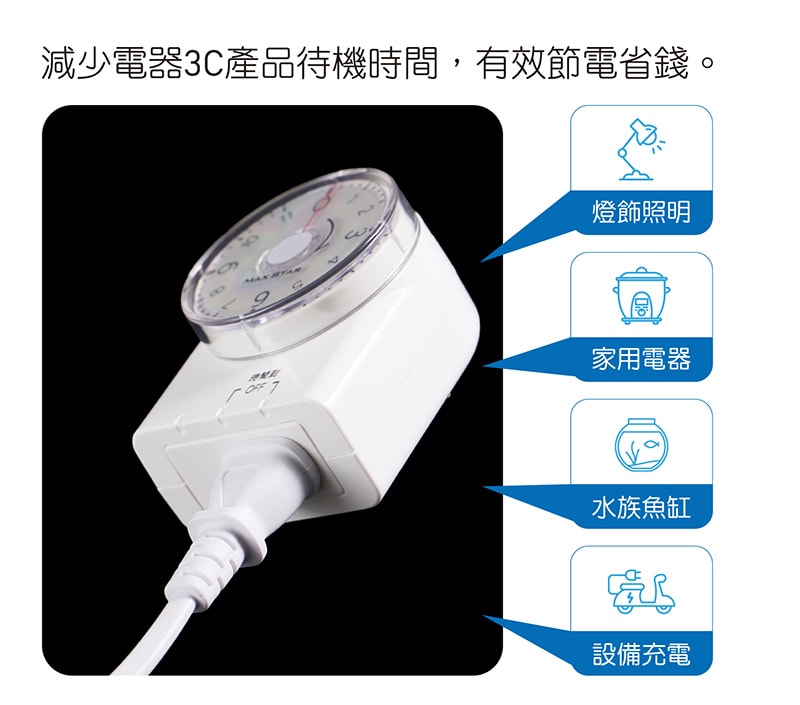 【太星電工】真簡單轉盤倒數定時器(2入) OTM332A*2
