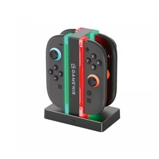 【GAME'NIR 電玩酒吧】GAME'NIR 電玩酒吧 Switch 2 智慧四極手把充電座 二代 JoyCon專用