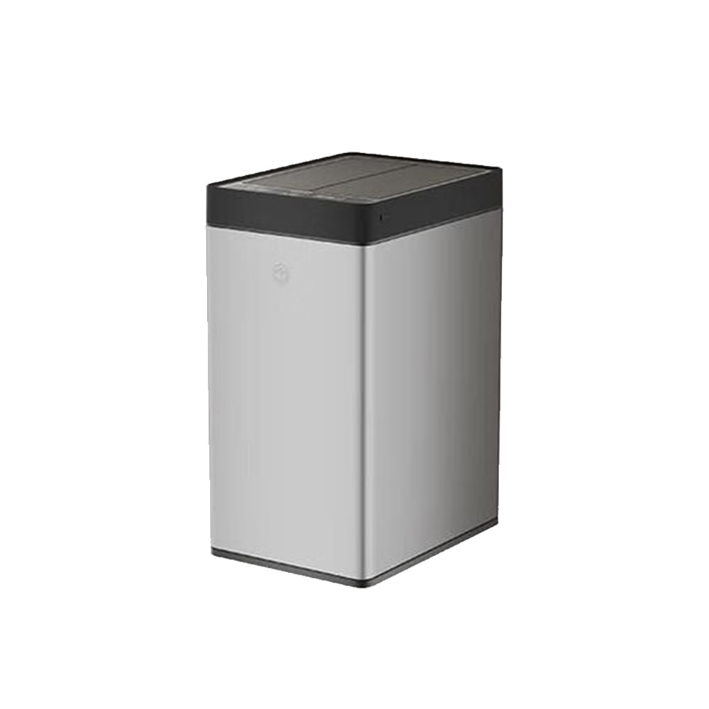 【LC 生活科技】自動感應垃圾桶 不鏽鋼旗艦款 21L 時尚銀