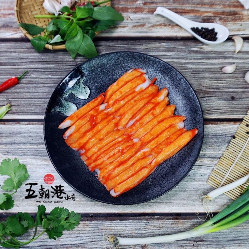 【五朝港水產】嚴選日式鮮味蟹肉棒 (250g±5% / 盒裝) 家庭優惠8盒組