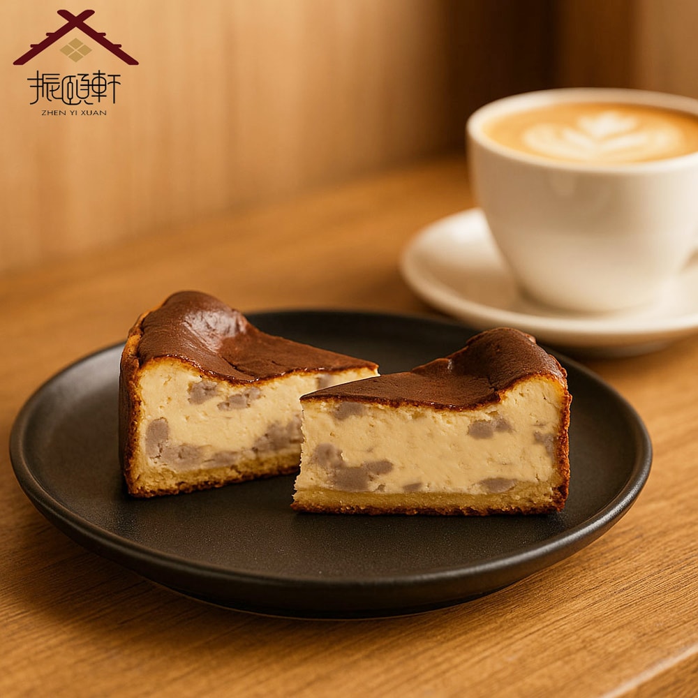 【振頤軒】綜合芋泥巴斯克組(原味6吋+抹茶6吋)