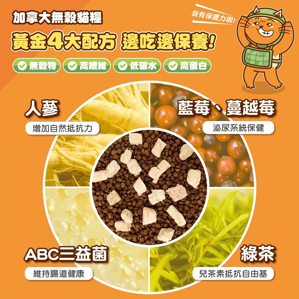 【肉球世界】搖搖雞肉凍乾無穀貓糧 2.5kg 80%含肉量 5%雞肉凍乾 泌尿保健 送贈品