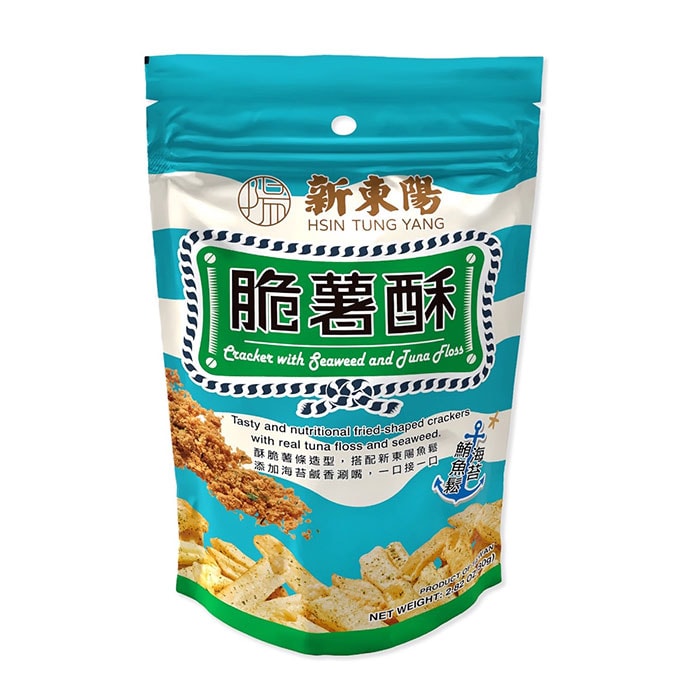 【新東陽】脆薯酥-海苔鮪魚口味x1包(80g/包)
