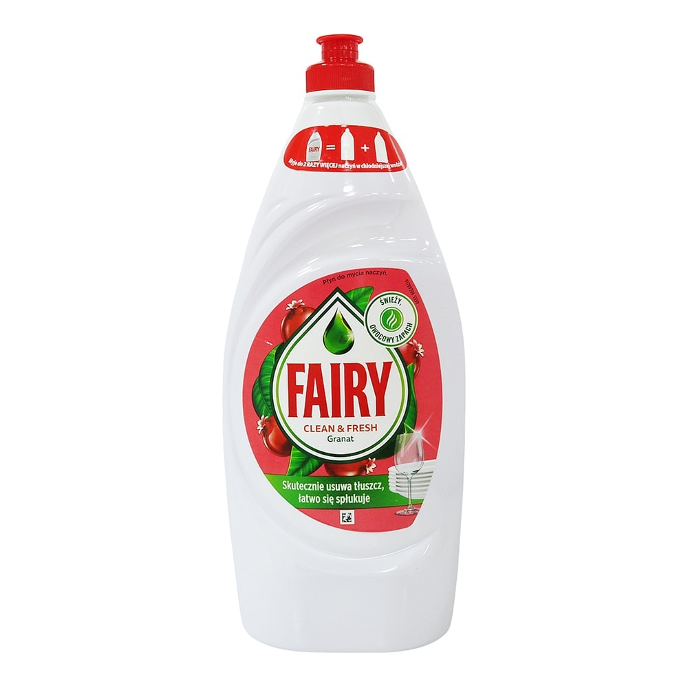 【Fairy】濃縮洗碗精 900ml(石榴/檸檬/蘋果)x4罐