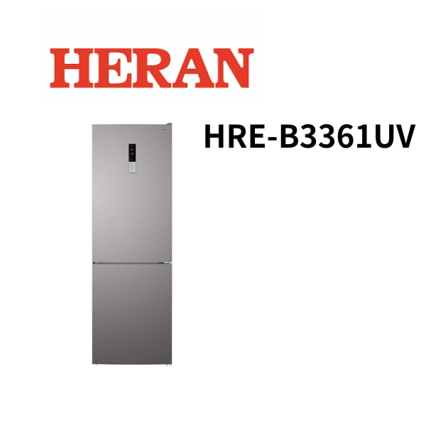 【HERAN 禾聯】HRE-B3361UV 325L變頻雙門電冰箱 (含基本安裝)