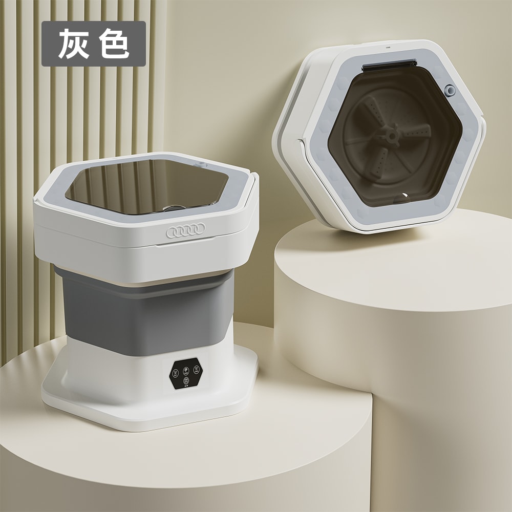 【CY 呈云】【LY 立元】六角攜帶式迷你洗衣機(附瀝水籃)