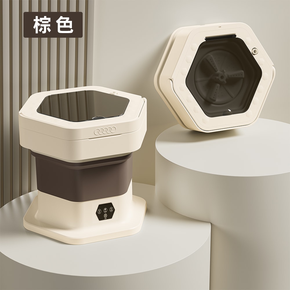 【CY 呈云】【LY 立元】六角攜帶式迷你洗衣機(附瀝水籃)