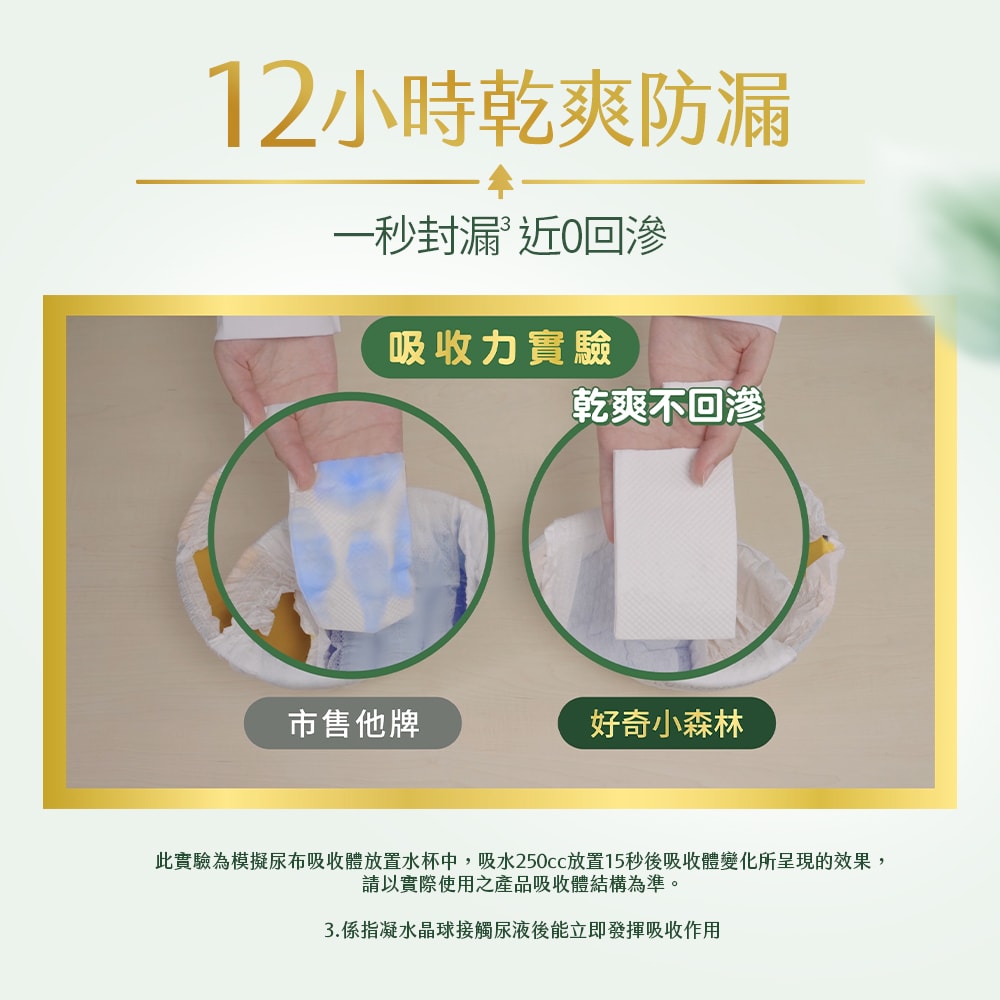 【HUGGIES 好奇】小森林紙尿褲 黏貼型 M-XL 箱購