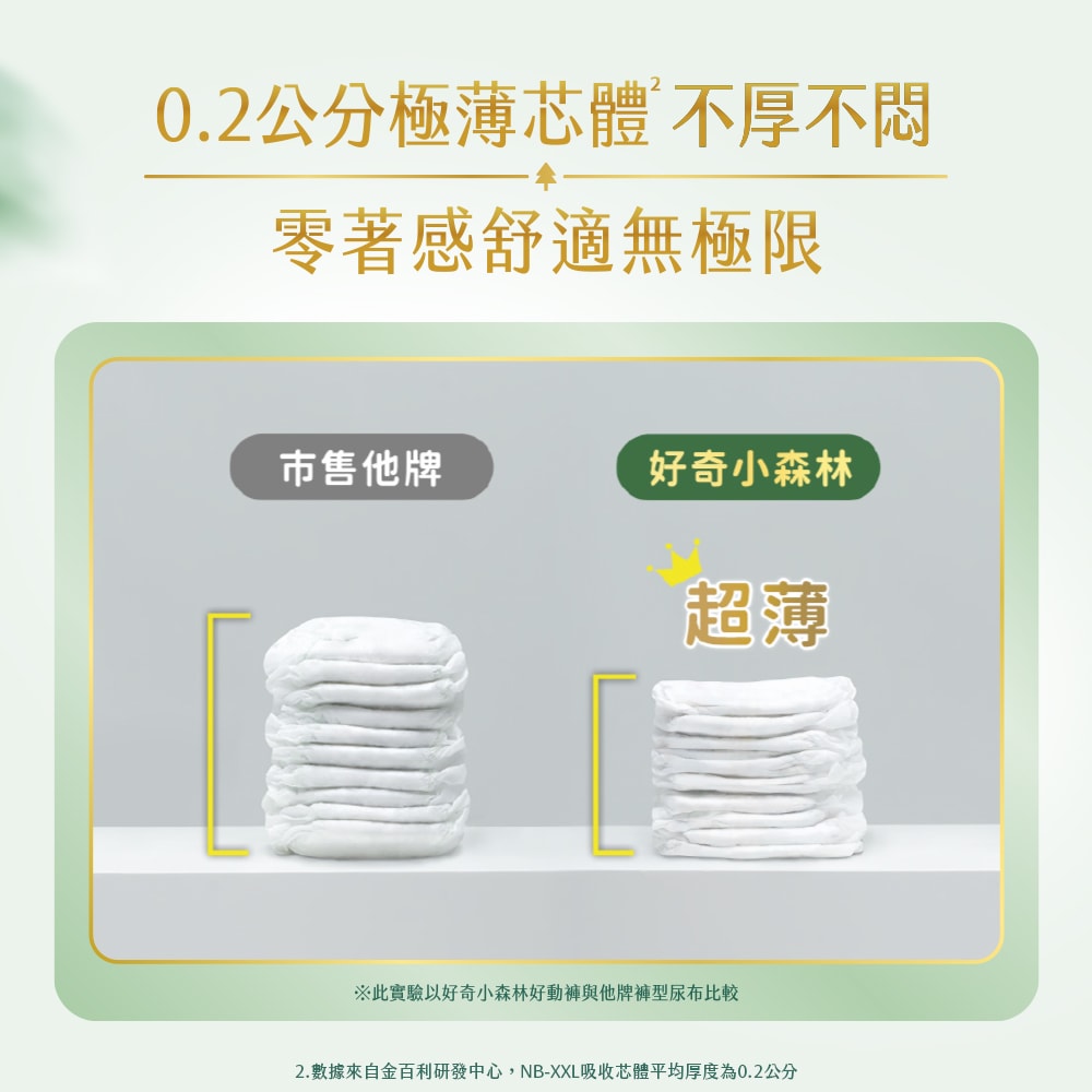 【HUGGIES 好奇】小森林紙尿褲 黏貼型 M-XL 箱購