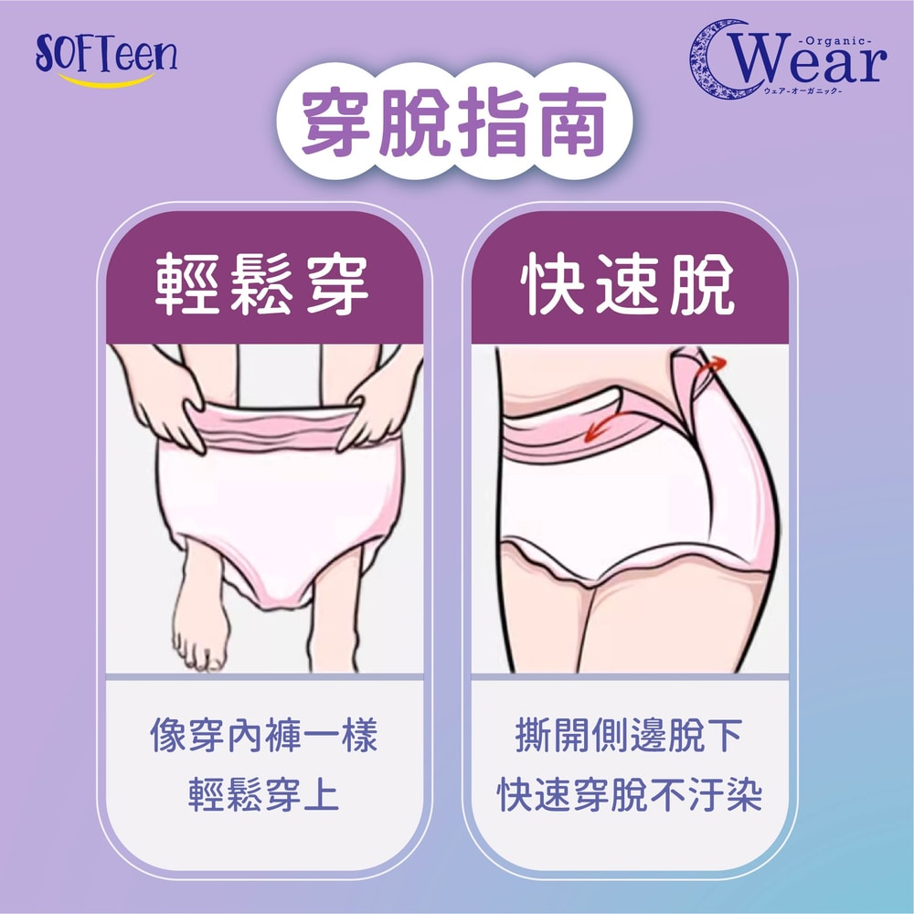 【舒婷SOFTeen】柔棉自在安心褲10包再送1包(超值組共33件)