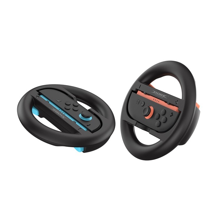 【Nintendo 任天堂】DOBE NS2 Switch 2  Joy con 專用 方向盤  黑色2入