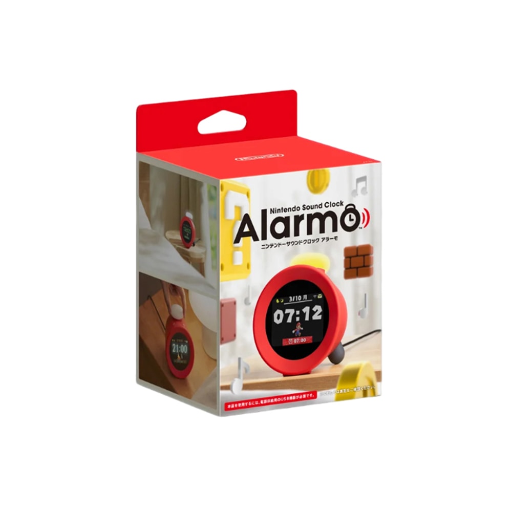 Nintendo 任天堂】Nintendo Sound Clock Alarmo 台灣公司貨鬧鐘互動式