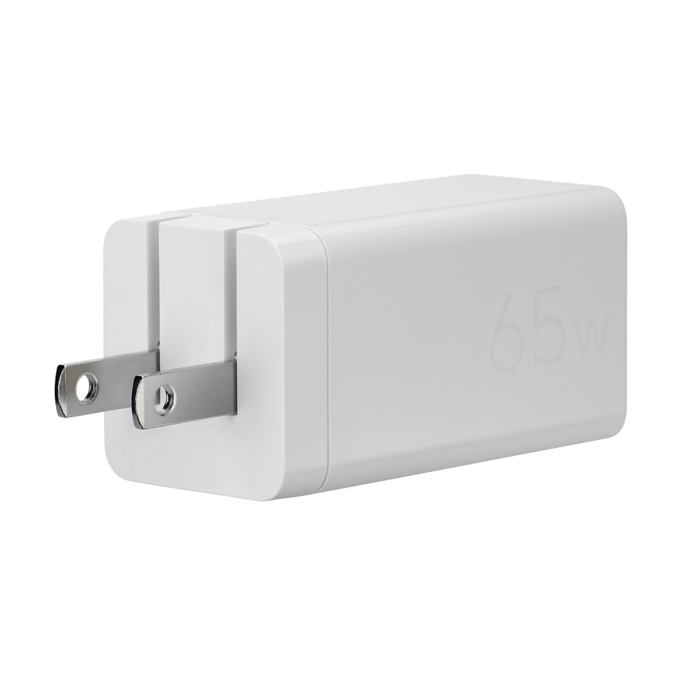 【ASUS 華碩】原廠 65W雙孔 GaN氮化鎵快充充電組 (內附5A 1.5M Type-C to Type-C線)