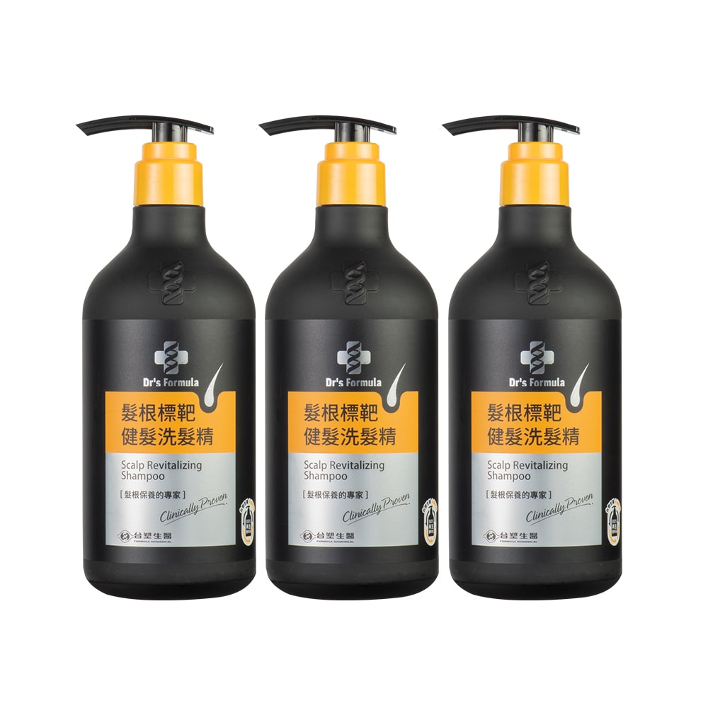 【Dr’s Formula 台塑生醫】髮根標靶健髮洗髮精580g*3入