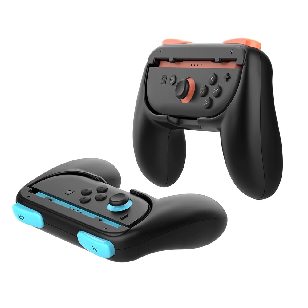 【Nintendo 任天堂】DOBE NS2 Switch 2 Joy con 握把 黑色2入 TNS-3162B