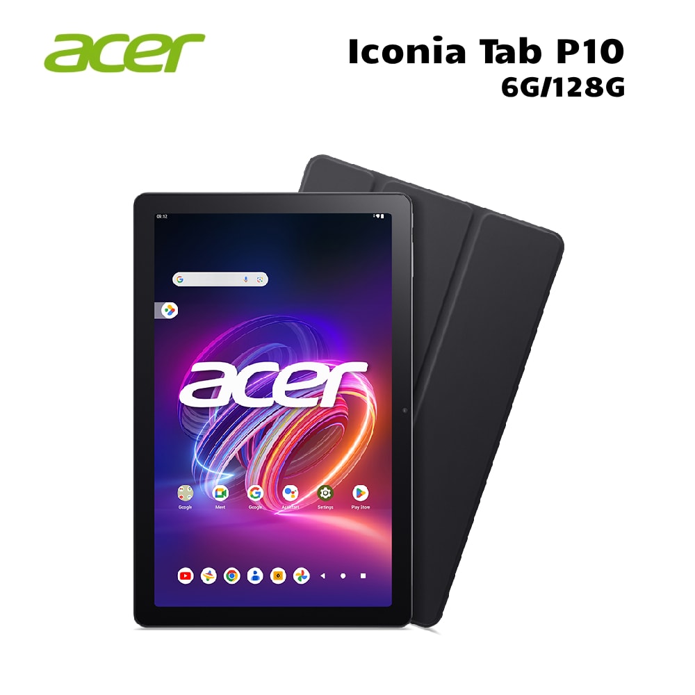 【acer 宏碁】Iconia Tab P10 10.4吋 平板電腦 Wifi版 (6G/128G) 幻霧灰 P10-21Q-8887 -送十好禮
