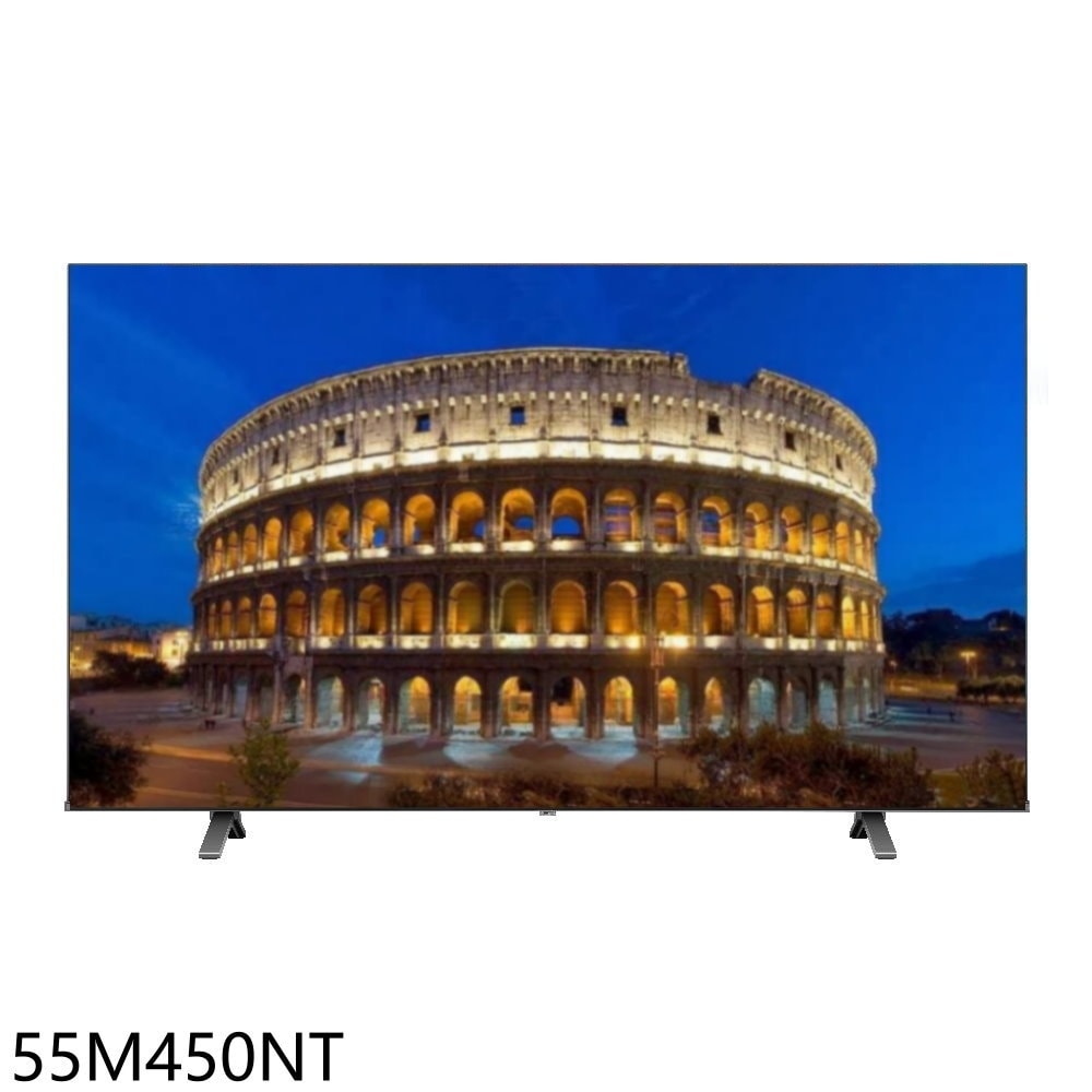 【TOSHIBA 東芝】【55M450NT】55吋4K QLED連網智慧顯示器(無安裝)