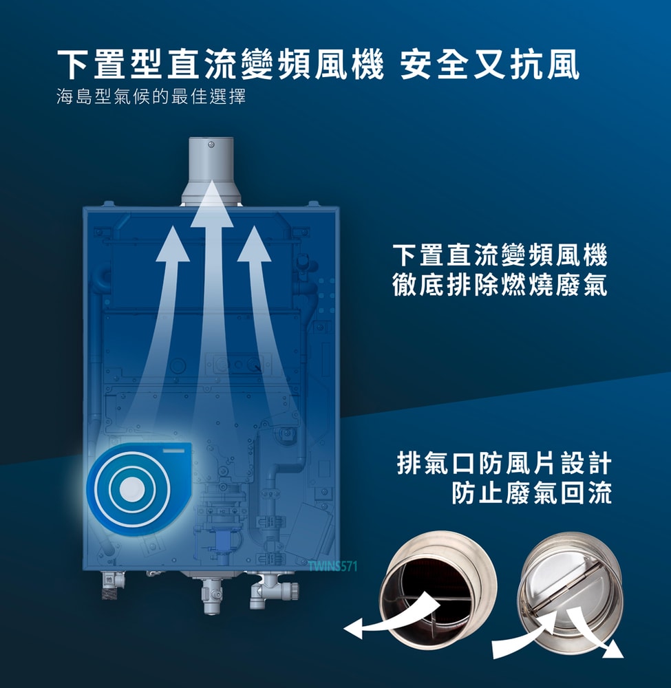 【SAKURA 櫻花】16L 第三代POWER四季溫智能恆溫強制排氣熱水器DH1635H(天然瓦斯專用)