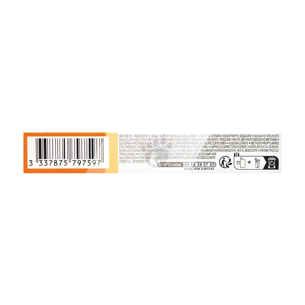 【La Roche-Posay 理膚寶水】安得利清爽極效夏卡防曬液 50ml/瓶