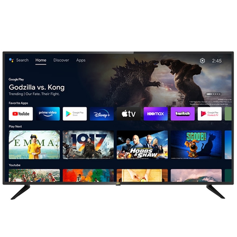 【JVC】【43M】43吋FHD連網智慧顯示器(含標準安裝)(7-11商品卡200元)