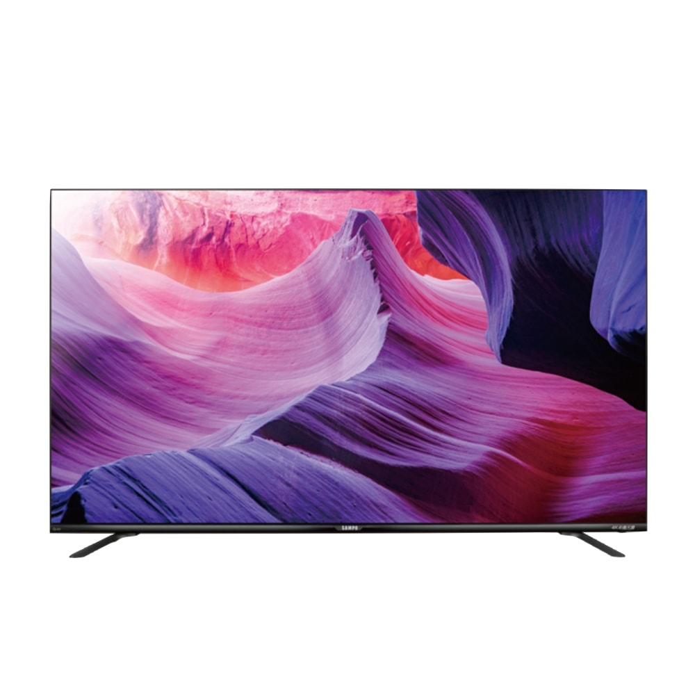 【SAMPO 聲寶】【QM-55RB120】55吋4K連網QLED電視(無安裝)